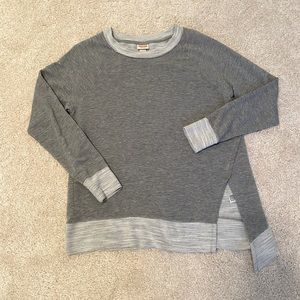 MOSSIMO Asymmetrical Hem Sweatshirt